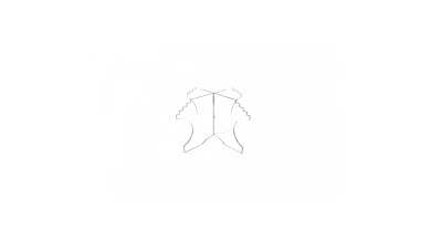 Pied pour pyramide macarons Hauteur 16 cm - Le pied de 16 cm