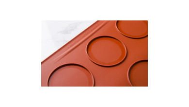 Toile de cuisson silicone 12 grands macarons - La toile de cuisson
