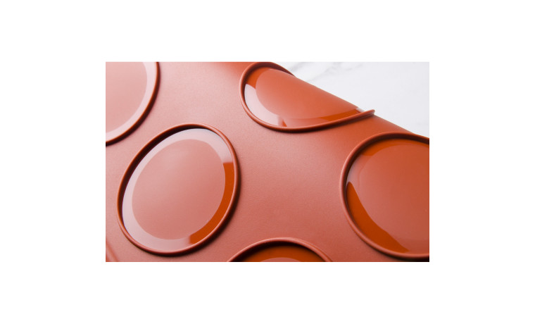 Toile de cuisson silicone 12 grands macarons - La toile de cuisson