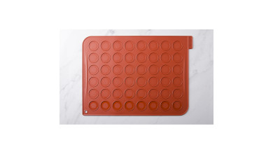 Toile de cuisson silicone 48 macarons - La toile de cuisson