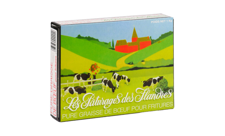 Pure graisse de boeuf pour fritures - Etui de 1kg - Etui de 1kg