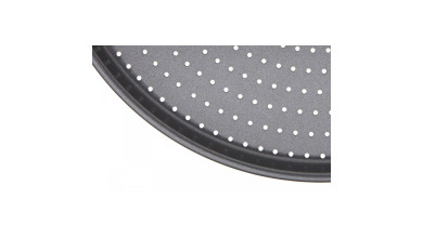 Plaque à pizza anti-adhésive perforée - 32 cm - Plaque à pizza