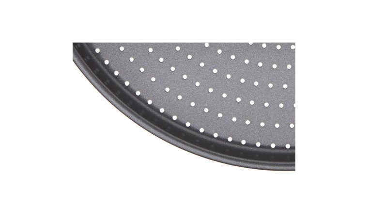 Plaque à pizza anti-adhésive perforée - 32 cm - Plaque à pizza