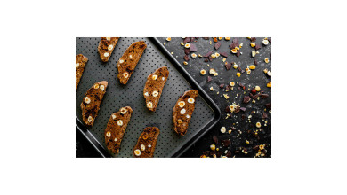 Plaque de cuisson anti-adhésive perforée - 39 x 27 cm - Plaque de cuisson
