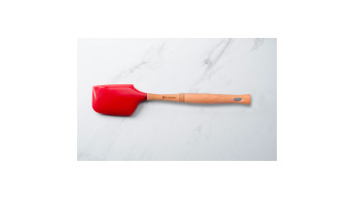 Grande spatule silicone Pro+ Rouge et Noir Le Creuset - Grande spatule