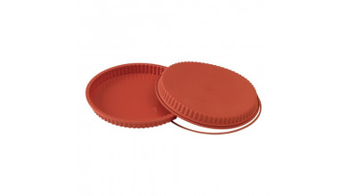 Silicone mould - Fluted pie mould 24 cm