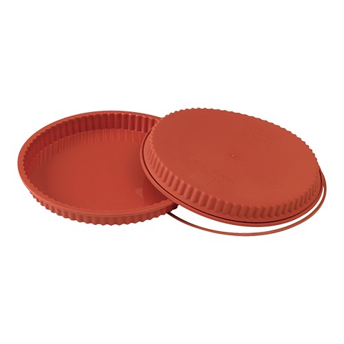 Moule silicone 6 tartelettes cannelées d. 7 cm