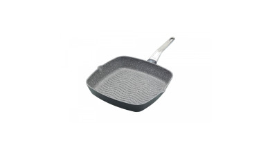 Poêle à griller anti-adhésive en fonte d'aluminium 28cm - La Poêle à griller de 28cm