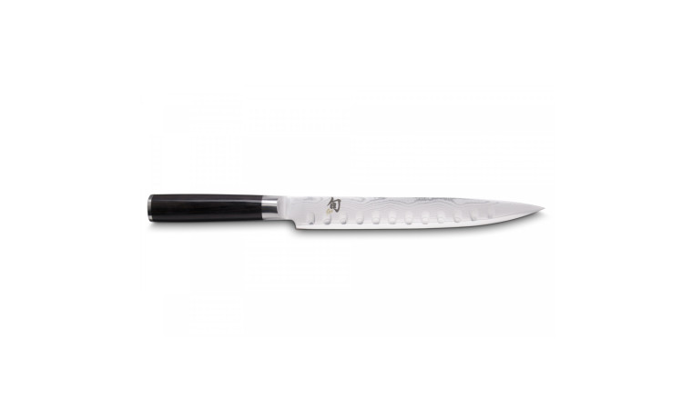 KAI Shun DM-0720 Couteau à jambon lame alvéolée damas 23 cm