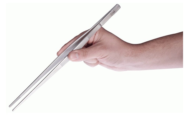 Baguette de service inox 30 cm