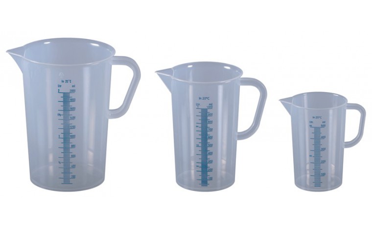 Mesure graduée plastique 2 litres