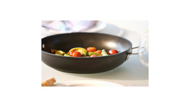 Sauteuse Provençale anti-adhérente 30 cm avec couvercle Le Creuset - Les Forgées - La Sauteuse 30 cm