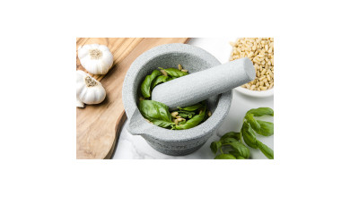 Mortier et pilon en granite