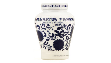 Cerises Amarena Fabbri confites pot en opaline - Pot opaline 600g