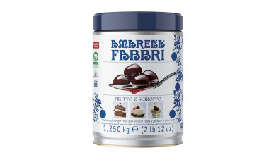 Cerises Amarena Fabbri confites - Gros conditionnement 1,250kg - Boîte de 1.250 kg