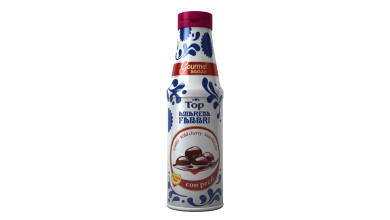 Sauce Amarena Fabbri avec morceaux de cerises pour nappage - Bouteille de 950g