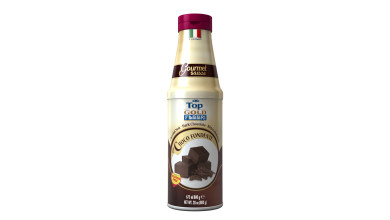 Sauce au chocolat noir Fabbri pour nappage - Bouteille de 190g