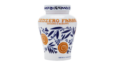 Zenzero Fabbri - Gingembre au sirop pot en opaline - Pot de 600g
