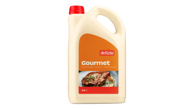 Gourmet Cuire et Rôtir Delizio - Huile de cuisson semi-liquide - Bouteille de 900ml