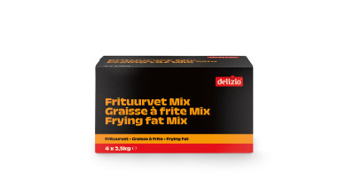 Graisse à frire Mix Delizio - Gros conditionnement 10kg - Etui de 10kg (4 x 2.5Kg)