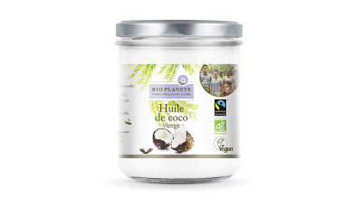 Huile de coco vierge bio et Fair Trade - Seau de 2,5L