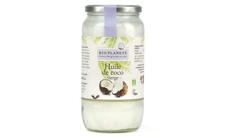 Huile de coco vierge bio et Fair Trade - Seau de 2,5L