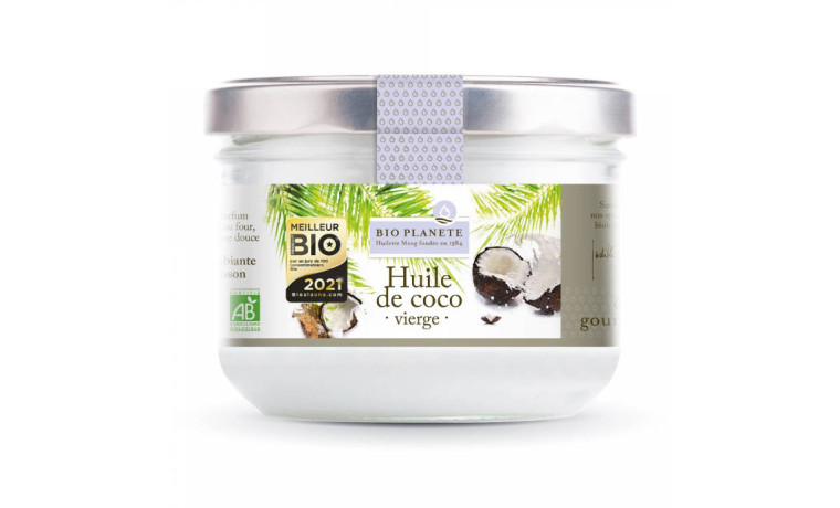 Huile de coco vierge bio et Fair Trade - Seau de 2,5L