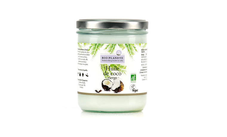 Huile de coco vierge bio et Fair Trade - Seau de 2,5L