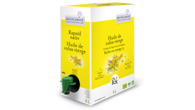 Huile de colza vierge bio - Format Bag in Box - Bag in Box 3L
