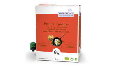 Huile de tournesol désodorisée bio spéciale cuisson en Bag in Box - Bag in Box 10L