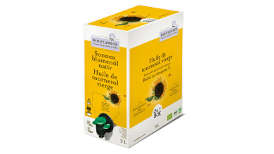 Huile de tournesol vierge bio en Bag in Box - Bag in Box 3L