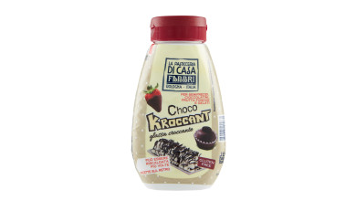 Glaçage croquant au chocolat Fabbri - Bouteille de 180g