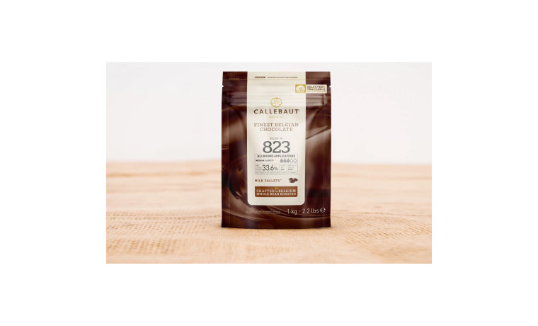 Chocolat au lait 823 pistoles 1 kg - Le sachet 1 kg