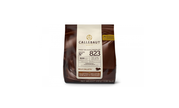 Chocolat au lait 823 pistoles - 400 grammes - Le sachet de 400 gr