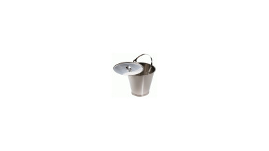 Seau inox à fond renforcé