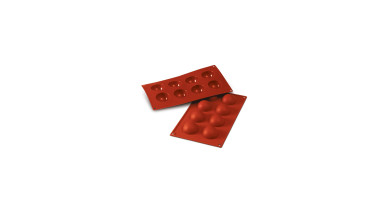Moule silicone 8 demi sphères - Le moule