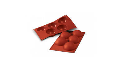 Moule silicone 5 demi sphères - Le moule