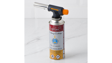 Chalumeau à gaz Pro Cuisine + 1 cartouche à gaz - Le chalumeau + la cartouche à gaz