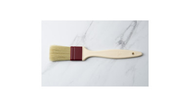 Pinceau plat poils en soie naturelle 4 cm - Pinceau plat 4 cm