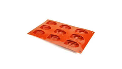 Moule silicone 9 madeleines - Moule 9 pièces