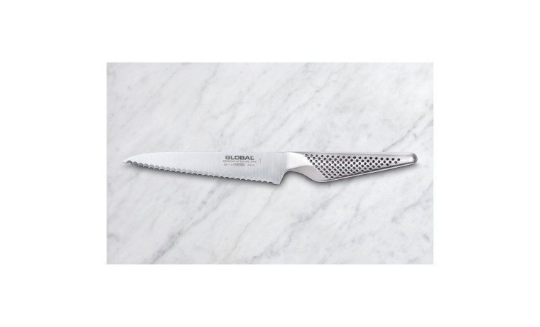 Couteau à lame crantée GS14