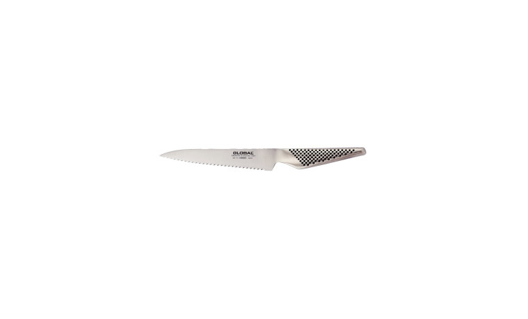Couteau à lame crantée GS14