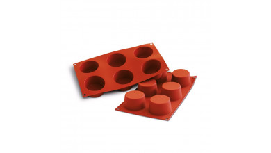 Moule silicone 6 muffins