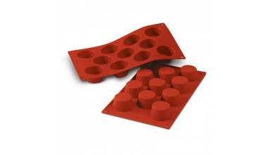 Silicone mould 11 mini muffins