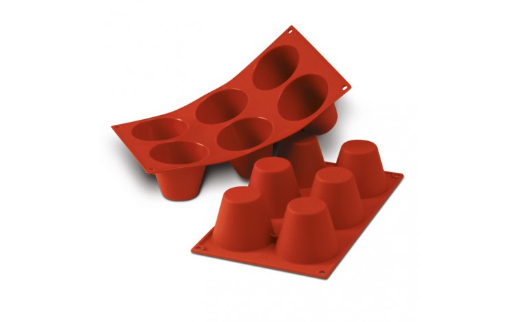 Moule silicone 6 grands babas