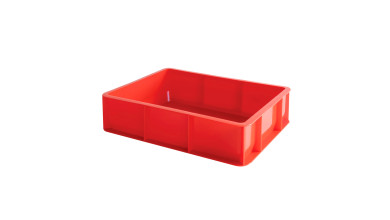 Bac à pâtons Gilac 9 L pour pizza et pain rouge – demi bac 40 × 30 × 10 cm - Demi bac rouge (400x300x100mm)