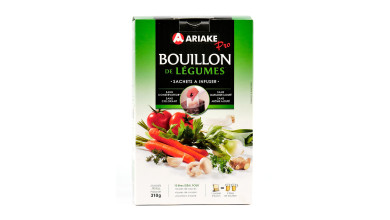 Bouillon de légumes Ariaké – Gros conditionnement 10 L - Boîtes de 5 sachets de 2L