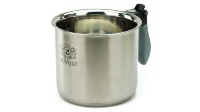 Casserole bain-marie double paroi 1,5 L – idéale pour les préparations nécessitant une cuisson douce en cuisine professionnelle 