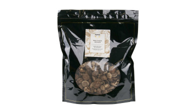 Shiitakes séchés entiers pour cuisine professionnelle et préparation de plats aromatiques, idéal pour les utilisations en rayon 