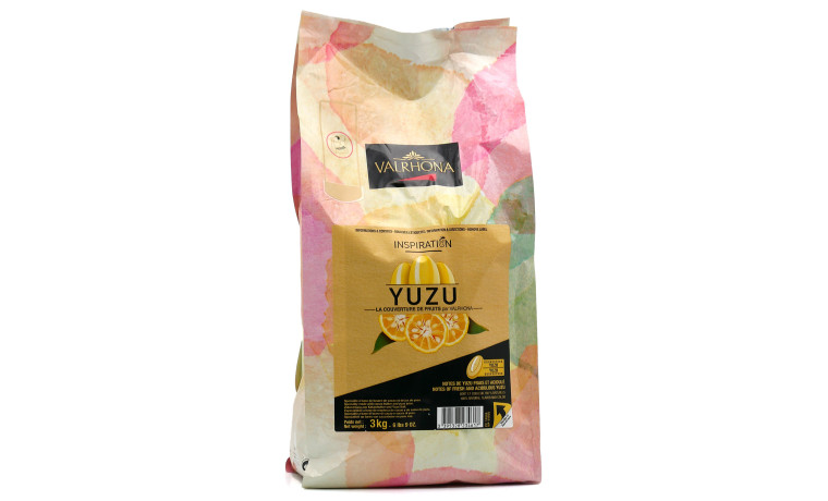 Inspiration Yuzu Valrhona - Couverture de fruit - Sachet de 250g